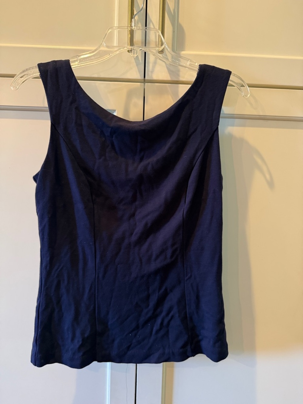 Boden Navy Scoop Neck Tank Top